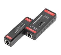 Generic Tester per Cavi di Rete RJ11 RJ45 Strumento di Test per Cavi della Telefonica Compatto per Cablaggio e Manutenzione della Rete