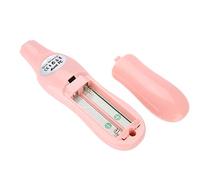 Generic Tester Portatile per L'analizzatore dell'umidità della Pelle per L'ospedale Professionale in Viaggio a Casa, Salone di Bellezza, Bianco (PINK)