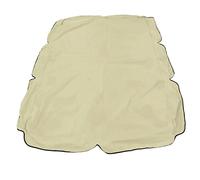 Generic Tettoia per Altalena Copertura Parasole da Giardino Impermeabile e Resistente Alla per Parte Superiore della Sedia a Dondolo, Tessuto Oxford Rivestito in Argento 210D per Accessorio per
