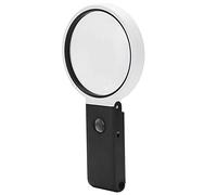 Generic TH-7018-C Lente D'ingrandimento Pieghevole Portatile a LED 3,5X 25X per la Casa e L'elettronica Materiale ABS