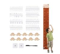 Generic Themed Design Kids Room Accessory, Easy to Use Funny Growth Chart, Easy Installation Kids Growth Chart, Sturdy Construction Cartoon Height Ruler for Kids Play