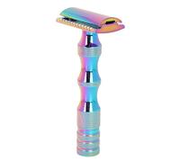 Generic Timmer di Sicurezza a Doppia Parte, Impermeabile in Metallo per Prevenire il Manuale di Sicurezza della Pelle della Barba dell'ape Taglio della Barba. (Lucido; 3x2,6 mm)