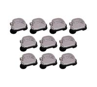 Generic Tiranti per rullante, spaziatura tra i fori da 1,02 pollici, parti per percussioni, accessori per batteria in metallo, facile installazione, hardware, 10 Pezzi