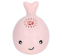 Generic Toy Vasca da Bagno Balena USB Ricarica di Delfino Elettrico Giocattolo Galleggiante, Funzione della Ventola per Bambini (PINK)