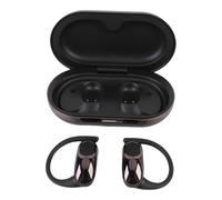 Generic Transport Language Translator Earbuds Touch Screen Full -Color Versatile Tutte le Cuffie della Scena per Traduzione Entertainment Li Batteria Earbù (BLACK)