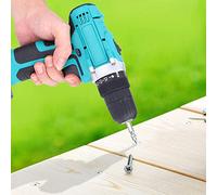 Generic Trapano Elettrico e Cacciavite a Batteria da 25 V Attrezzo Alimentato a Batteria Al Litio per Riparazioni Domestiche Progetti Fai da Te Legno Metallo Piastrelle Foratura Assemblaggio di