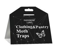 Generic Trappola per tarme Alimentari - 5 confezioni per tarme Trappole per Tarme Alimentari: Trappola a Feromoni per un Rilevamento con Effetto Ideale degli Adesivi
