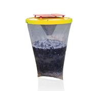Generic Trappola usa e getta per mosche da appendere | Sacchetto cattura mosche atossico con esche per parchi, mense, ristoranti, fattorie, all'aperto
