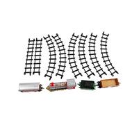 Generic Trenino Elettrico di Natale Set Luci e Suoni Realistici per la Decorazione Dell'albero di Natale, Regalo per Bambini, Materiale ABS Resistente