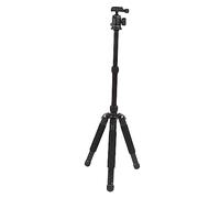 Generic Treppiede MS27 con Testa a Sfera, Treppiede Compatto per Fotocamera, Pieghevole a 180° per Fotocamera Mirrorless, Altezza di Lavoro 45-150 Cm per Creatori di Contenuti,