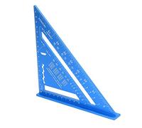 Generic Triangolo per la Lavorazione del Legno Righello Quadrato in Scala Trasparente in Lega di Alluminio per Falegnami 10,2 Pollici/7,3 Pollici Design Compatto per gli Appassionati del Fai da Te