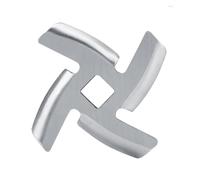 Generic Tritacarne in Acciaio Inossidabile, Piastra Tritacarne Resistente e Lama per la Preparazione Rapida della Carne, Perfetto per la Casalinga, Materiali Ecologici (Lama piccola, lunga 46 mm)
