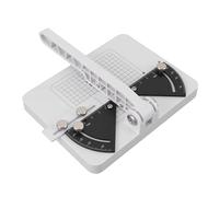 Generic Troncatrice Regolabile da 45 Gradi per Costruzioni in Legno di Plastica, Utensile da Taglio Angolare per Appassionati del Fai da Te, Accessori 5" X 29