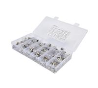 Generic Tubo di Colpo Veloce, 5x20mm + 6x30mm Fusibile in Vetro Sicuro 1-20A per Auto