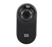Generic TUME AZIONE CAMERA, MAGNETICA BASE CORPO INDOSSATO CAMERA 1080P 2 MP Tipo C -App Che Collega il WiFi con la Copertura Protettiva della Protezione da Ciclismo (BLACK)