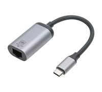 Generic Type-C a Gigabit RJ45, Supporto per il Convertitore di Rete Network-C Type-C a Gigabit RJ45 Durevole per Dispositivi con Interfaccia di Tipo C per //OS X