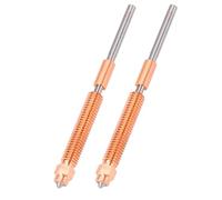 Generic Ugello a Scambio Rapido da 2 Pezzi, Interamente in Acciaio Temprato in Metallo, per la Sostituzione del Filamento della Stampante 3D K2 Plus (0,4 mm)