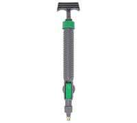Generic Ugello con testa spray di ricambio portatile, tappo superiore spruzzatore superiore, regolazione fine della nebulizzazione e del flusso per bottiglie da 27 mm, in plastica, acciaio al carbonio