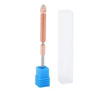 Generic Ugello di Scambio Rapido della Stampante 3D, Supporto per Ugello Rapido Ad Alta Durezza Supporto Veloce M6X76MM Stampa per la Sostituzione del Computer PP TPU per K2 Plus (0,6 mm)