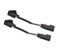 Generic Ugello Lavavetri Jet BM5117666 Spruzzatore Lavavetri Durevole per Mk3 2011-2018, 2 Ugelli ABS Visione Chiara Negli Autolavaggi