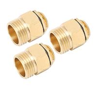 Generic Ugello per Irrigatore per Prato Regolabile in Rame G1/2 da 3 Pezzi con Spruzzo Ad Alta Atomizzazione per L'irrigazione Dell'irrigazione del Giardino