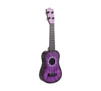 Generic Ukulele Giocattolo, Strumento Musicale Leggero di Sviluppo, Chitarra a Quattro Corde Piccola Chitarra per Bambini di 3 anni in Avanti, Regalo Viola