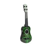 Generic Ukulele Giocattolo, Strumento Musicale Leggero di Sviluppo, Chitarra a Quattro Core, Piccola Chitarra per Bambini di 3 anni in Avanti, Regalo Verde