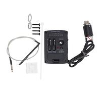 Generic Ukulele Pickup EQ a 2 Bande con di Equalizzazione Sintonizzatore LED per una Migliore qualità del Suono