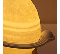 Generic Umidificatore a forma di luna, con ricarica USB, con luce notturna a LED, per camera da letto, lunga durata, spray continuo e base antiscivolo (nuovo tipo)