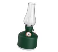 Generic Umidificatore Leggero Vintage, Piccolo Umidificatore Diffusore di Olio Essenziale Dimmerabile Silenzioso Romantico con Ricarica USB per la Camera da Letto di Casa (Verde oliva)