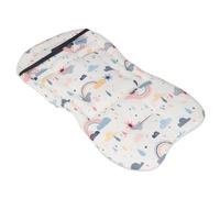 Generic Un Cuscino per Cuscini, Passeggino Traspirante per di Cotone Universale per Camminare (nuvola)