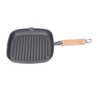 Generic Una Padella con Bistecche, Facile da Pulire, Impedisce Una Maniglia in Legno per un Ristorante per la Pancetta per le Uova