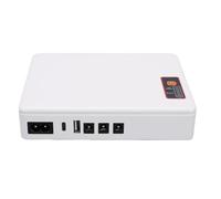 Generic UPS Portatile Batteria di Backup Gruppo di continuità 20800mAh Alimentazione in Standby per Router Modem Telecamera di Sicurezza per attività All'aperto (Spina europea)