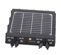 Generic Uscita 12V 9V 6V, 8000Mah Pannello Solare-Powered , Materiale Abs, Camera Trail Pannello Solare, Ricarica Rapida 5 Ore, Uso di Qualità Esterna, Compatibilità Multi-Dispositivo