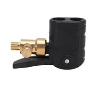 Generic Valvola Adattatore per Pompa a Doppia Testa con Rilascio di Pressione per un Gonfiaggio Preciso dei Pneumatici per Mountain Bike da Strada e Altro Ancora - Realizzata in Rame e Nylon