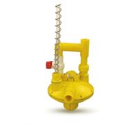 Generic Valvola di Pressione per Bestiame Regolatore Acqua Agricolo Riduttore Inline Dispositivo con Leva Tubo Trasparente Spiralato Connettore Filettato