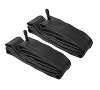 Generic Valvola per Camera D'aria per Bicicletta da 2 Pezzi per Bicicletta Pieghevole con Ruota Piccola, Gomma Butilica Resistente, Comodo Accessorio per la Guida