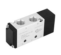 Generic Valvola Pneumatica Pneumatica a 5 Vie e 2 Posizioni Leggera di Alta qualità 4A210-08 per Attrezzature Meccaniche, Attrezzature Tessili PT1/4 Pollici