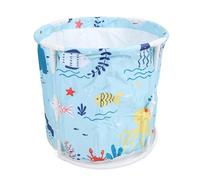 Generic Vasca da Bagno Pieghevole, Elegante Vasca Termale Ad Immersione per la Casa (BLUE)
