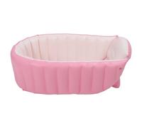 Generic Vaschetta da Bagno Portatile per Bambini con Schienale Inclinato a 45°, Design Ergonomico in Morbido PVC per Uso Esterno Ed Interno (PINK)