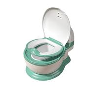Generic Vasino per Bambini, Sedile per Vasino Realistico, Rimovibile, Comodo, Antiscivolo, Portatile, Allenatore per Vasino, Sensazione di Vasino Reale, Tampone in PVC verde, Taglia unica bambino