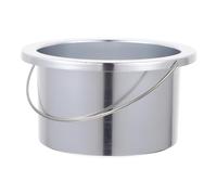 Generic Vaso per cera in lega di alluminio, vaso interno riscaldatore portatile per la depilazione