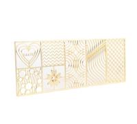 Generic Vassoio di Design per Cubetti di Ghiaccio Elegante Stampo per Ghiaccio in Rame per Amanti dei Cocktail e Feste di Baristi 25 X 10 Cm (E03)