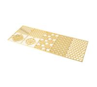 Generic Vassoio di Design per Cubetti di Ghiaccio Elegante Stampo per Ghiaccio in Rame per Amanti dei Cocktail e Feste di Baristi 25 X 10 Cm (E01)