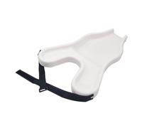 Generic Vassoio Lavaggio Capelli Portatile Bacino Shampoo Lavabo Portatile Bacino Lavaggio Capelli Ergonomico in Pp Adatto a Anziani Bambini Assistenti Limita, Bianco
