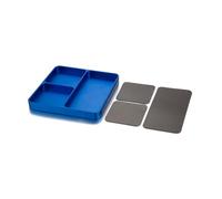 Generic Vassoio Magnetico, Porta per Utensili Magnetico Vassoio Rimovibile per Vite, Perni, Prese, Dadi, Bulloni (BLUE)