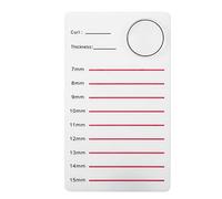 Generic Vassoio per Ciglia, Organizzatore di Ciglia per Ciglio per Palette per Ciglio per Estensione per Ad Estensione per di Grandi Dimensioni (PAD SILICONE FLOORE DI CONTEA CHE CONTI più)