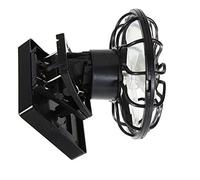Generic Ventilatore Raffreddante Solare Nero in Plastica Facile Installazione, Ventilatore Raffreddamento Aria Energia Solare per Creare Un'atmosfera Estiva in Casa o Ufficio