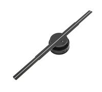 Generic Ventola con ologramma 3D, 41,5 cm, 384 LED, risoluzione 1024 x 1024P, con telecomando WiFi e app, per eventi aziendali, negozi, centri commerciali, eventi e palcoscenici (spina UK)