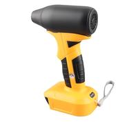 Generic Ventola di Fiori Portatile, Portatile 130000 Giri/Min Efficiente Asciugatura Efficiente Resistenza Alla Forte Resistenza a Getto per la Pulizia dell'auto (YELLOW)